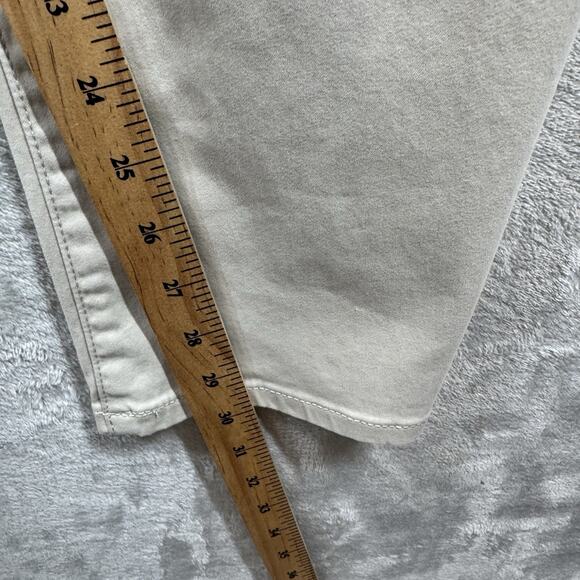 Lucky Brand NEW Mens Pants 410 Athletic Straight 38X30 Beige Stretch Zipper Logo - Picture 10 of 15